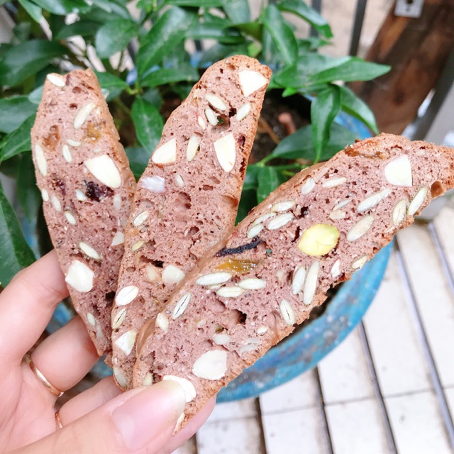Bánh Biscotti vị chocolate