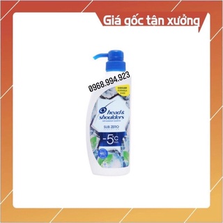 Dầu gội Head & Shoulders thái lan Sub Zero băng lạnh 450ml
