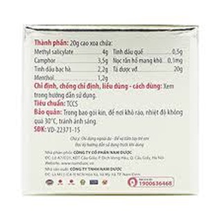Cao xoa Bách Xà Nam Dược