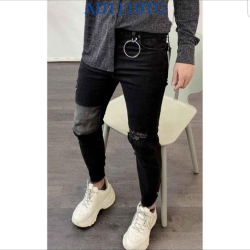 Quần Jean Nam Màu Đen 🔵 𝐅𝐑𝐄𝐄 𝐒𝐇𝐈𝐏 🔵 Quần Bò Nam Co Giãn Thời Trang Hpfashion - Qjnhp08 | BigBuy360 - bigbuy360.vn