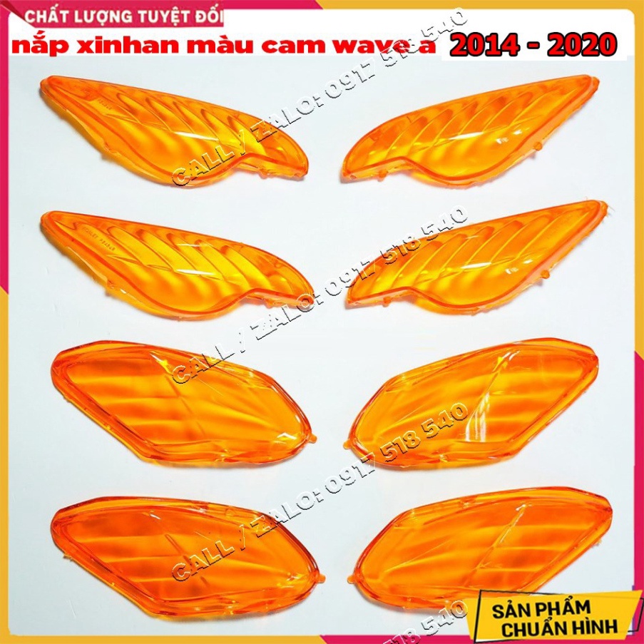 ✅ Nắp xi nhan cam trước sau Wave A 2014 - 2021 ✅ Ảnh thật Sp