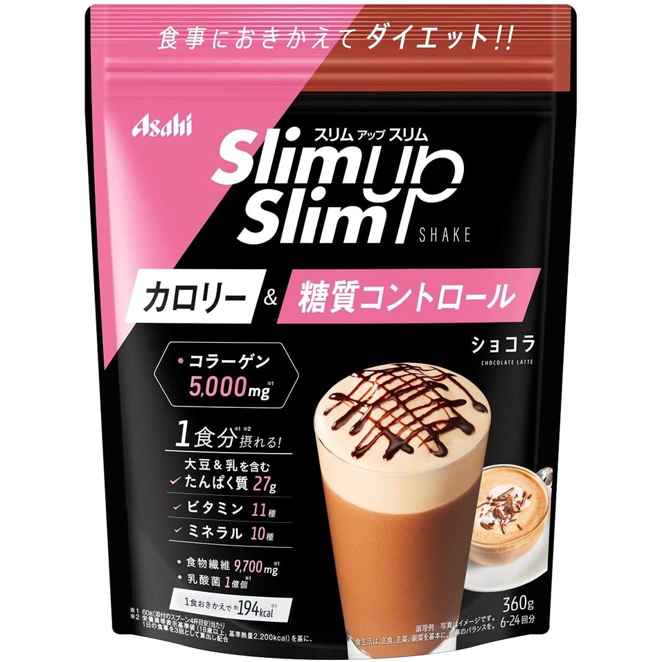 Bột pha dinh dưỡng MIC 5 VỊ/Slim Up Slim ASAHI CÓ CH.ỨA CO...LA.LGEN đẹ...p da 5.....0.00mg /date 2024,2025