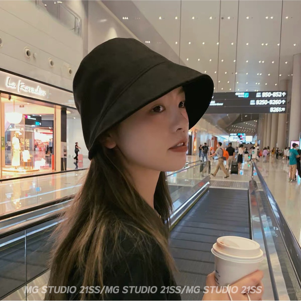 Mũ Ngư Dân Da Lộn Mũ Xô MG  Vải Da Lộn Thiết Kế 4 Màu Tùy Chọn