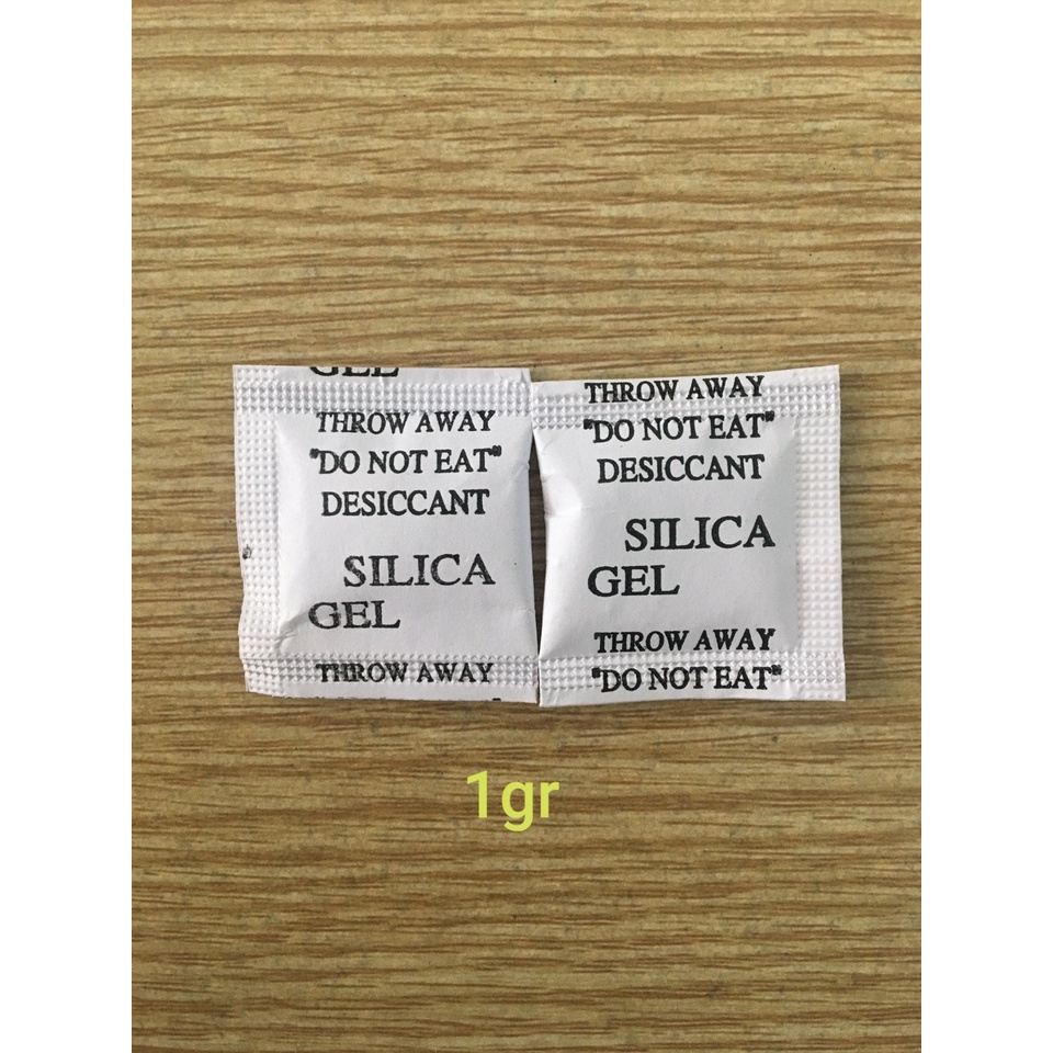 100 gói hút ẩm giày dép