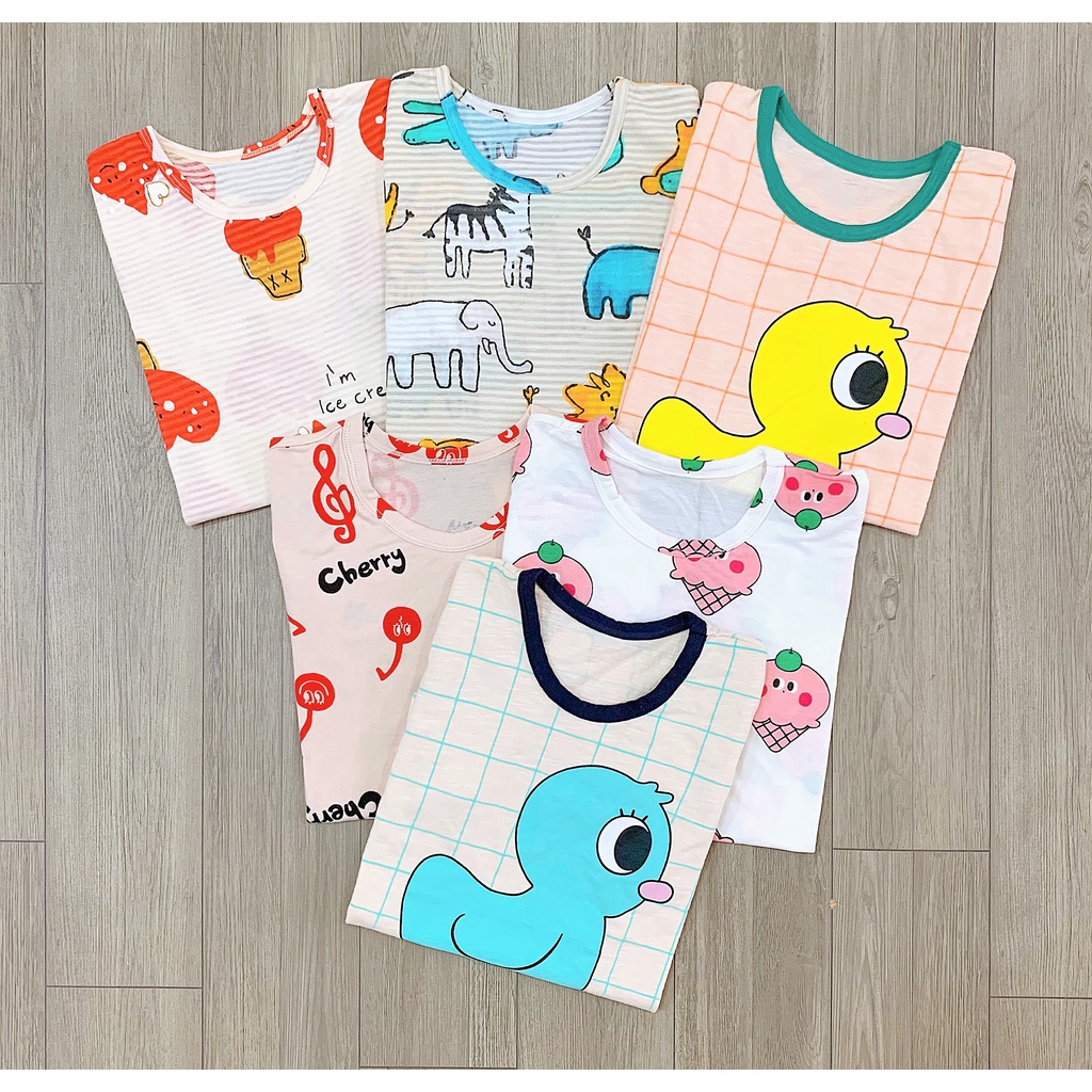 Bộ cộc cotton organic  Nga Fish B8C8U