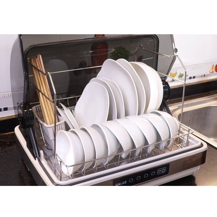 Máy sấy bát và diệt khuẩn tia UV bát đĩa Galuz dung tích 42L BJG-68 - Hàng chính hãng, Bảo hành 18 tháng