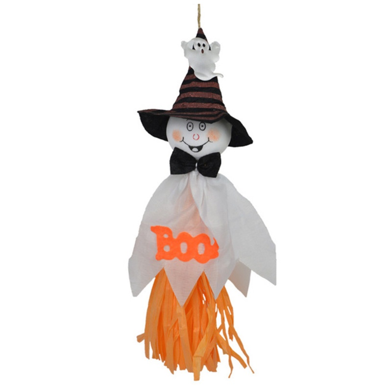 SC Ghost Hanging Decoration Halloween Indoor Outdoor Party Ornaments Props Supplies