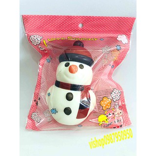 SQUISHY NGƯỜI TUYẾT ĐỘI MŨ  (huongtrang15)