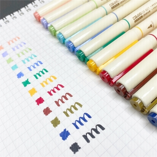 Bút viết phong cách cổ điển với 12 màu tùy chọn bắt mắt