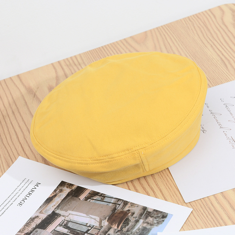 Mũ Beret Màu Trơn Dành Cho Nữ