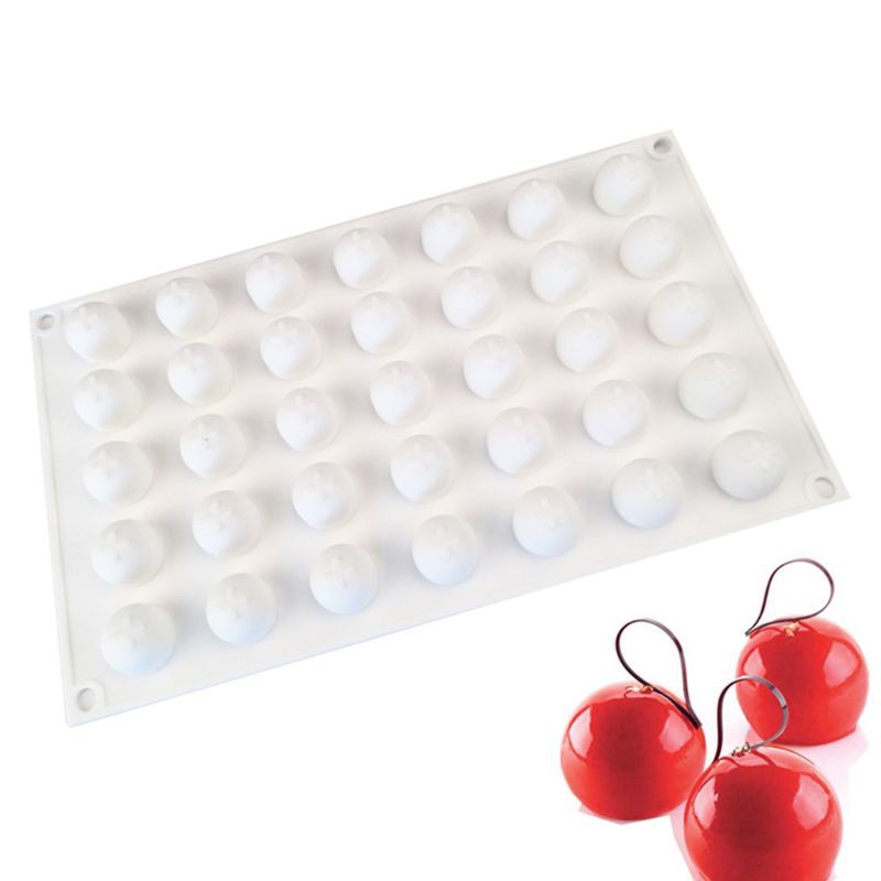 Khuôn Làm Bánh Hình Quả Cầu 3d 35 Ngăn