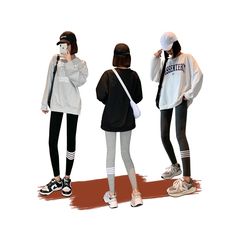 Quần legging tất len tăm TEMA - quần legging dài cạp cao gen bụng hàng Quảng Châu loại 1 dày dặn co giãn | BigBuy360 - bigbuy360.vn