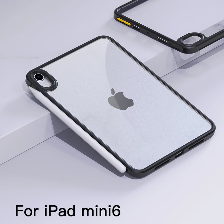 Ốp máy tính bảng viền silicon dẻo trong suốt chống sốc cho iPad Mini 2021 Mini 6 8.3 Inch