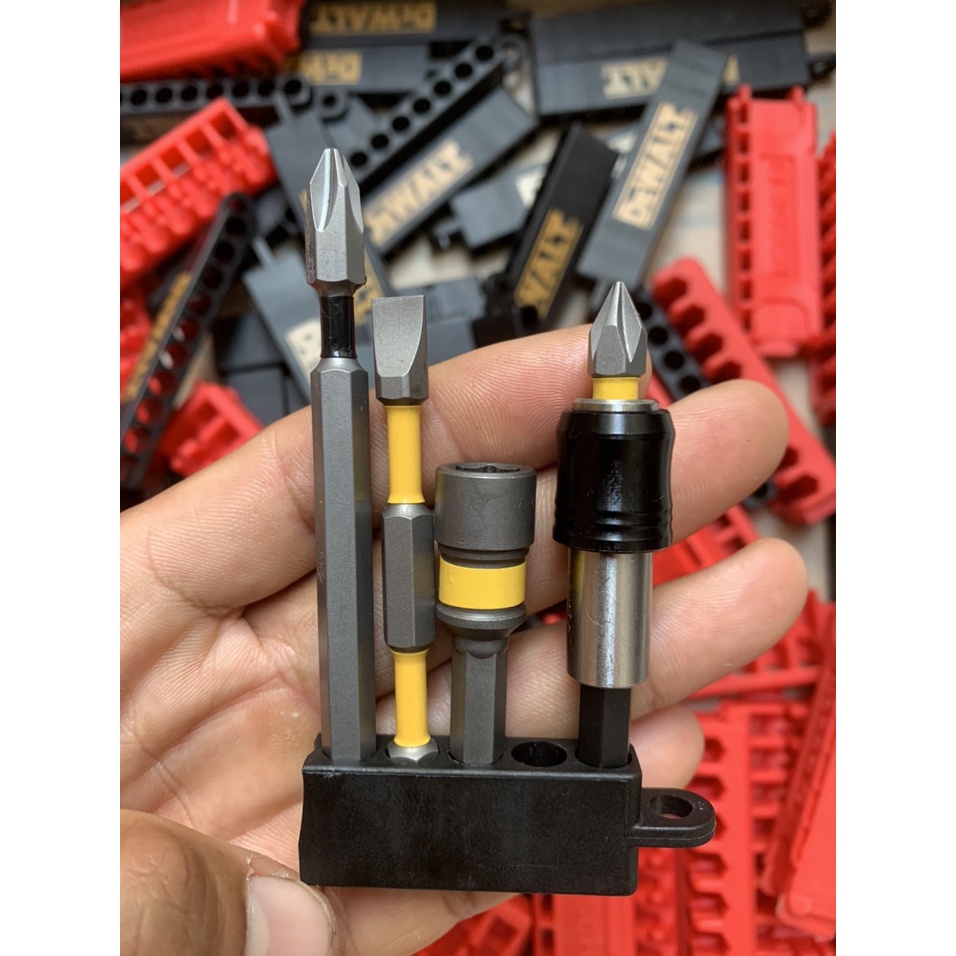 Bộ mũi vít PH1 - PH2 - PH3 - SL8 - đầu bắn tôn Dewalt chính hãng có từ