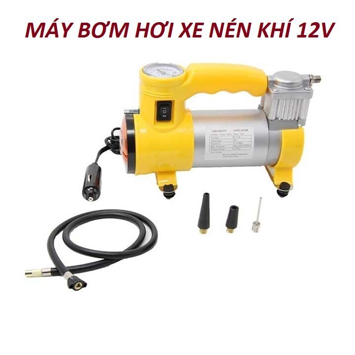 máy bơm hơi nén khí mini 12v