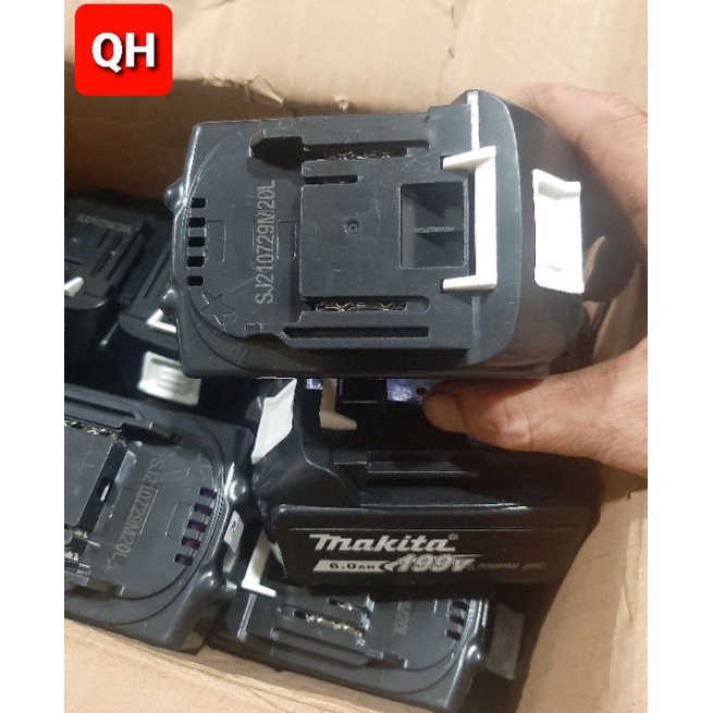 Pin máy khoan Makita 6.0Ah 198V - 199V Dùng chung cho máy khoan và máy mài máy - xiết bu lông  (bảo hành 12 t