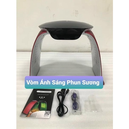Vòm Ánh Sáng Phun Sương - Đèn Led 7 Màu [ Hàng Cao Cấp ]