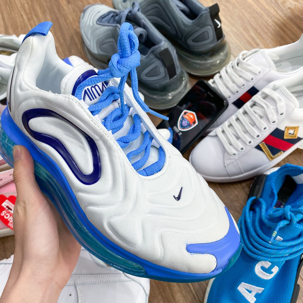 Giày Air Max 720 Màu Trắng/Xanh Dương