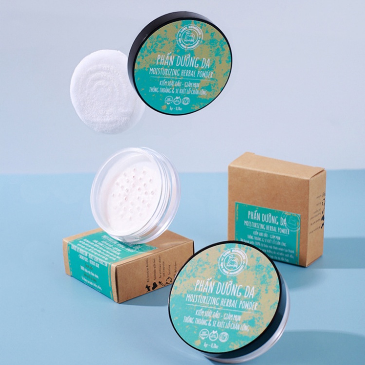 Phấn Dưỡng Da MOISTURIZING HERBAL POWDER - Handmade By GUBY HOMEMADE | BigBuy360 - bigbuy360.vn