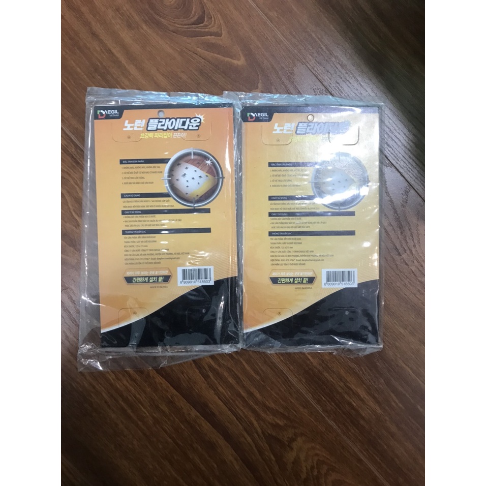 Bẫy dính ruồi Hàn quốc - Gói 5 tấm giá siêu rẻ