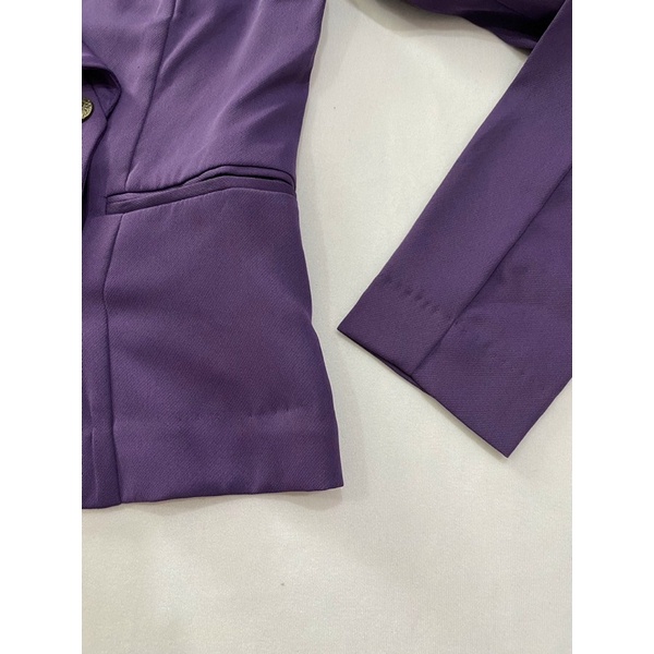 Áo vest 2 hàng nút Ninomaxx màu tím (Size S, M, L) - Thanh lý vnxk