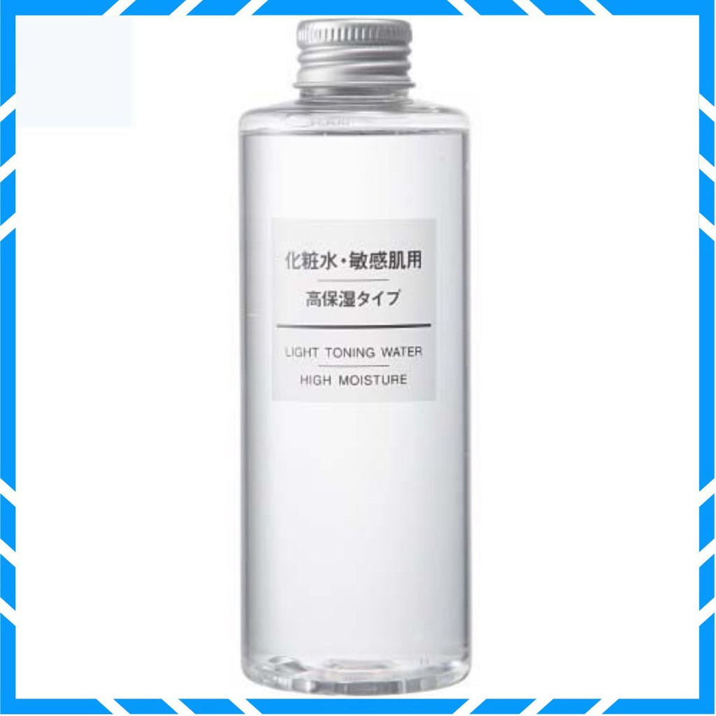 [Rẻ Nhất Shopee] Nước hoa hồng Toner Muji Light Toning Water cho da dầu 200ml