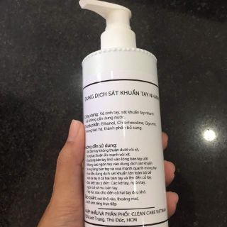 Nước rửa tay khô