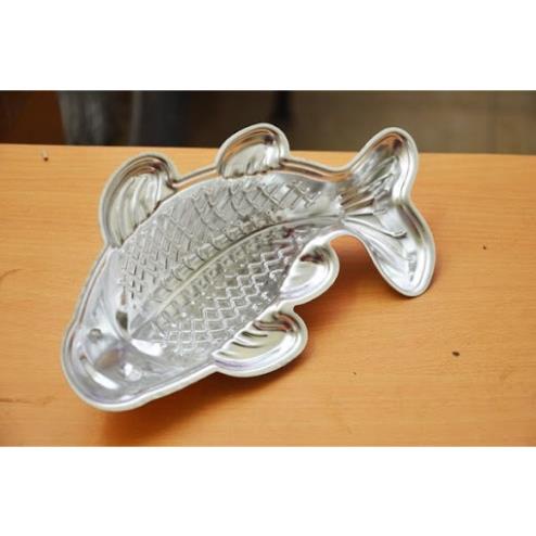 Khuôn  xôi inox hình con cá -  khuôn xôi,  khuôn thạch .