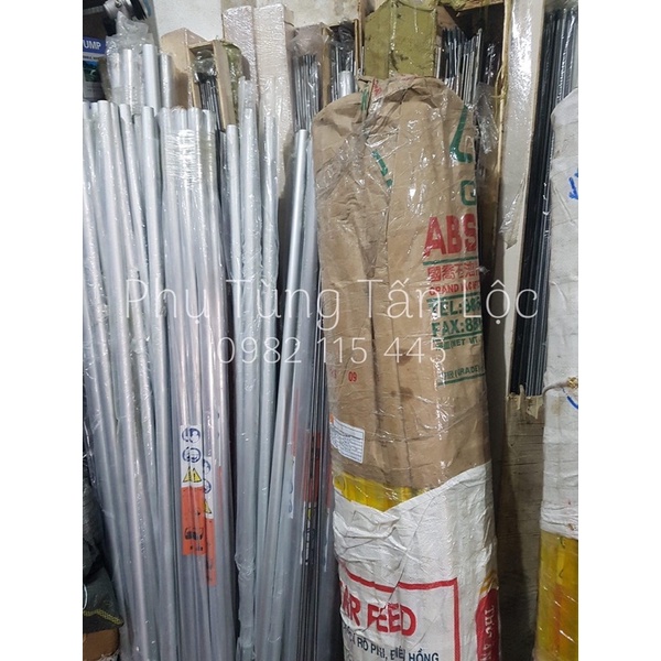 Ống cần máy cắt cỏ phi 24, 26, 28 dày 1.5li và dày 2li có sẵn bạc cần trong ống