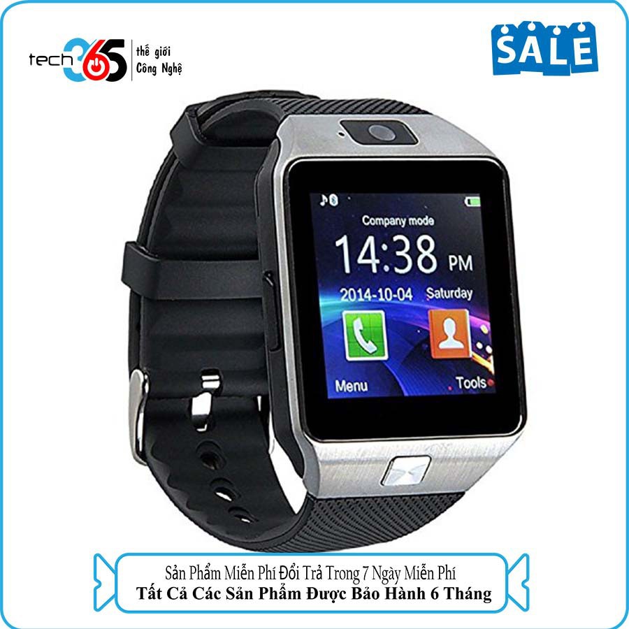  (Sale Sập Sàn 17,18,19-3 99k ) Bộ đồng hồ thông minh Smart Watch Uwatch DZ09 (Có Tiếng Việt)  Ehàng chính hãng