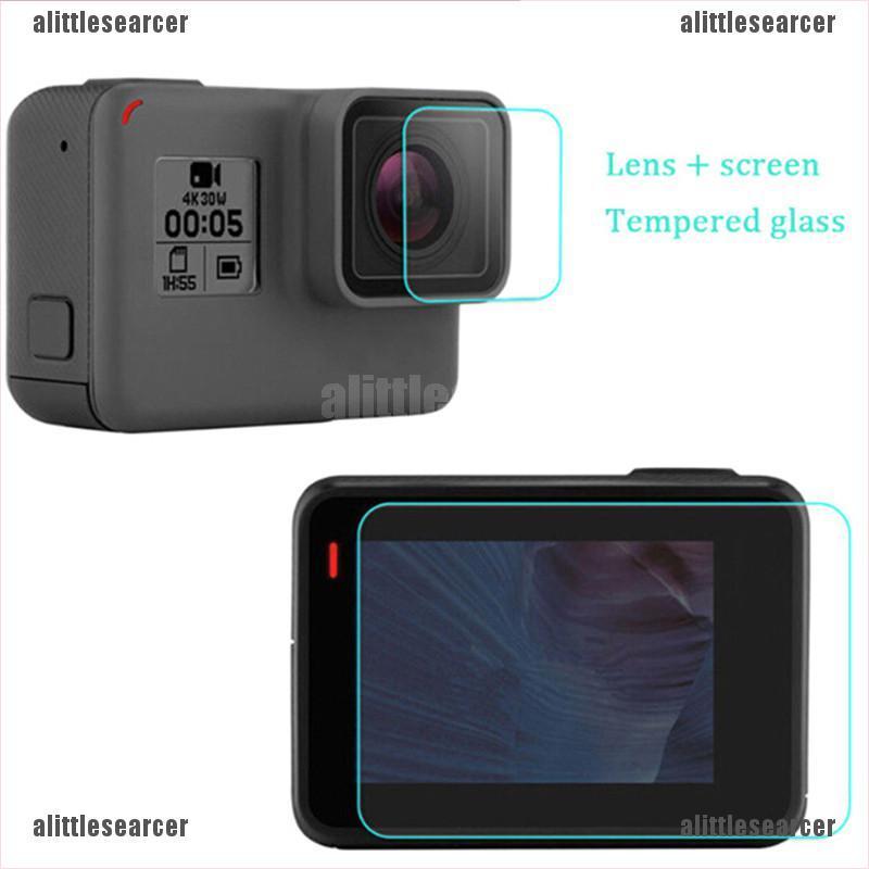 Kính Cường Lực 9h Bảo Vệ Camera Gopro Hero 6 / 5