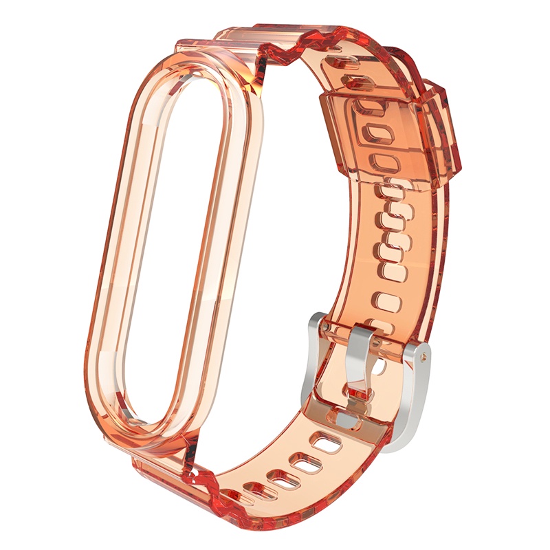 Dây Đeo Trong Suốt Cho Đồng Hồ Thông Minh Xiaomi Mi Band 7/6/5/4/3