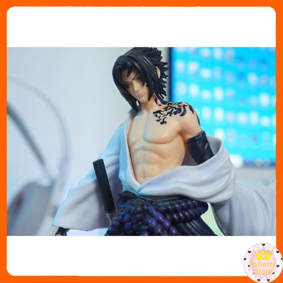 MÔ HÌNH SASUKE ẤN MANTRA 25CM INFINY DECOR