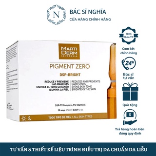 Tinh chất làm sáng da, mờ đốm nâu MatiDerm Pigment Zero DSP-Bright Ampoule - Bác Sĩ Nghĩa