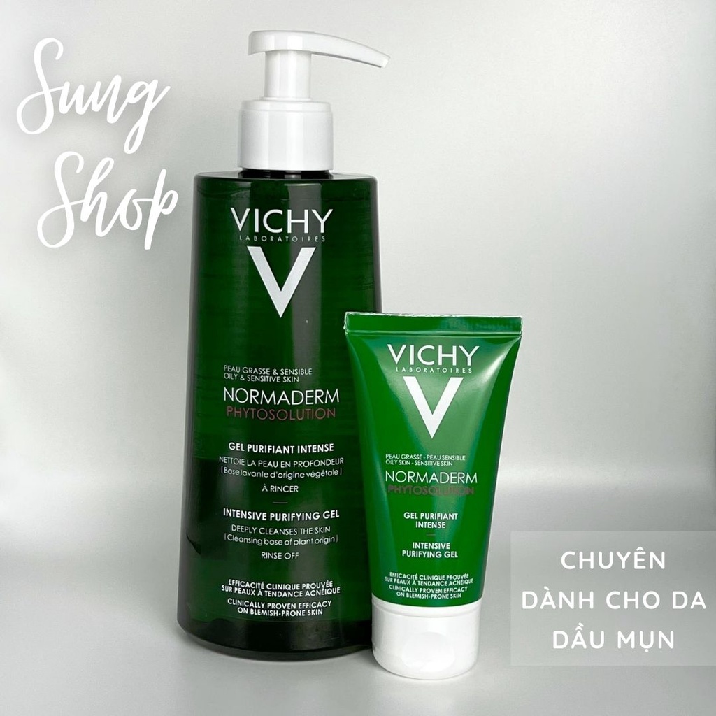 [Mã COSDAY giảm 8% đơn 150K] Sữa rửa mặt Vichy cho da dầu mụn