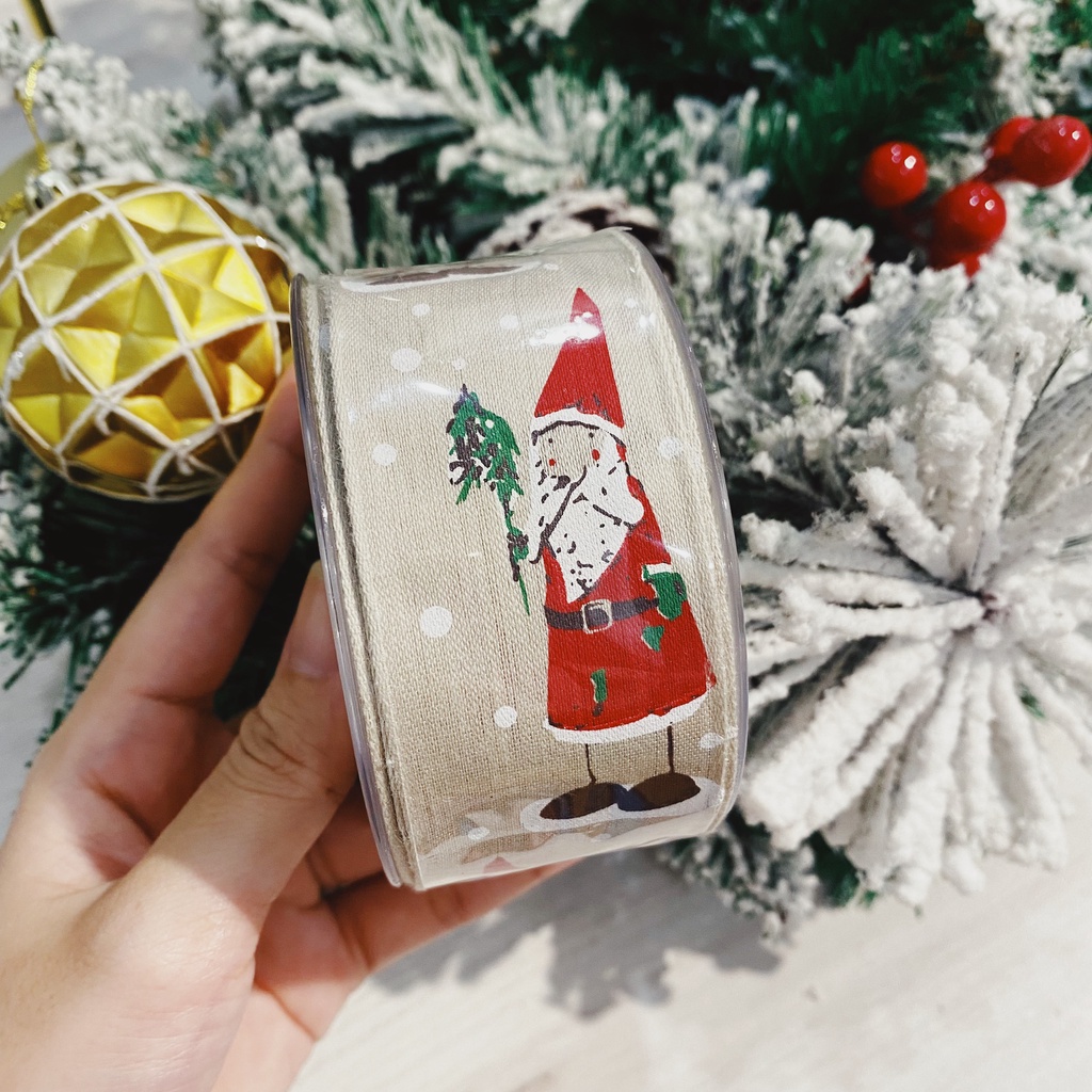 RUY BĂNG TRANG TRÍ GIÁNG SINH