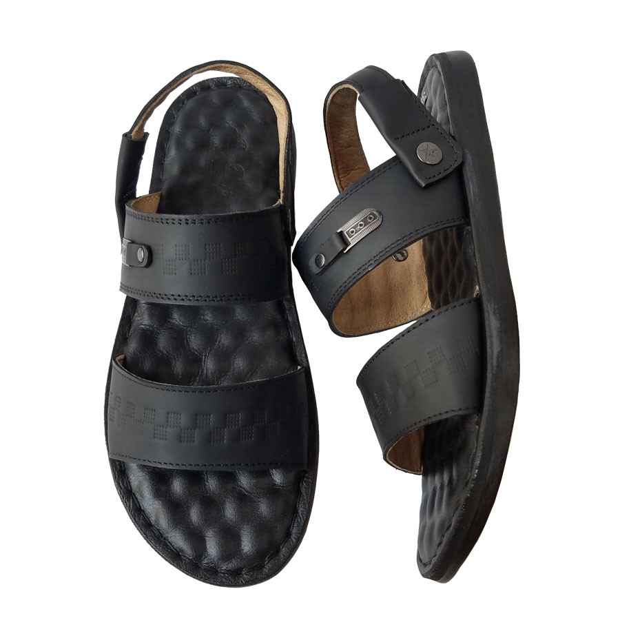 Giày sandal nam da bò BIGGBEN cao cấp HKD406