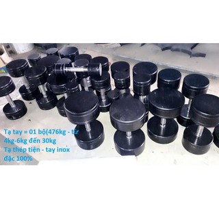 Tạ đĩa lỗ sắt sơn tĩnh điện 10kg