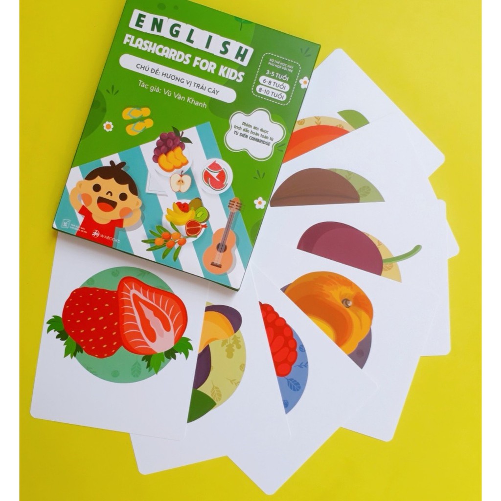 English Flashcards For Kids - Hương Vị Trái Cây