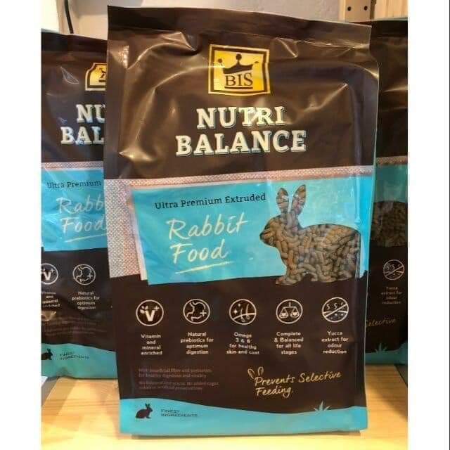 Cỏ Nén NUTRI BALANCE Dành Cho Thỏ - bọ - sóc bắc mỹ - Chilchila . Túi 2Kg SALE SẬP SÀN