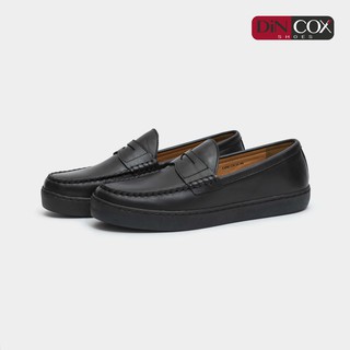 Giày Lười Dincox Da Bò LC02 Black Dincox