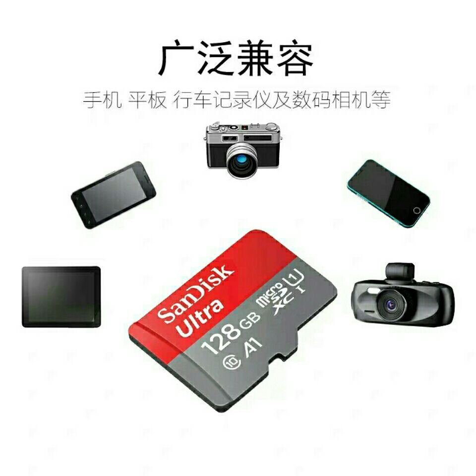 Thẻ Nhớ 128gb Zcs Sd 128gb Ultra Micro Sd 128g | BigBuy360 - bigbuy360.vn