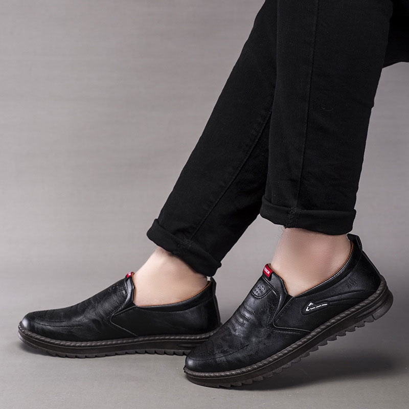 Giày Lười Đế Mềm Phong Cách Doanh Nhân Nam Tính