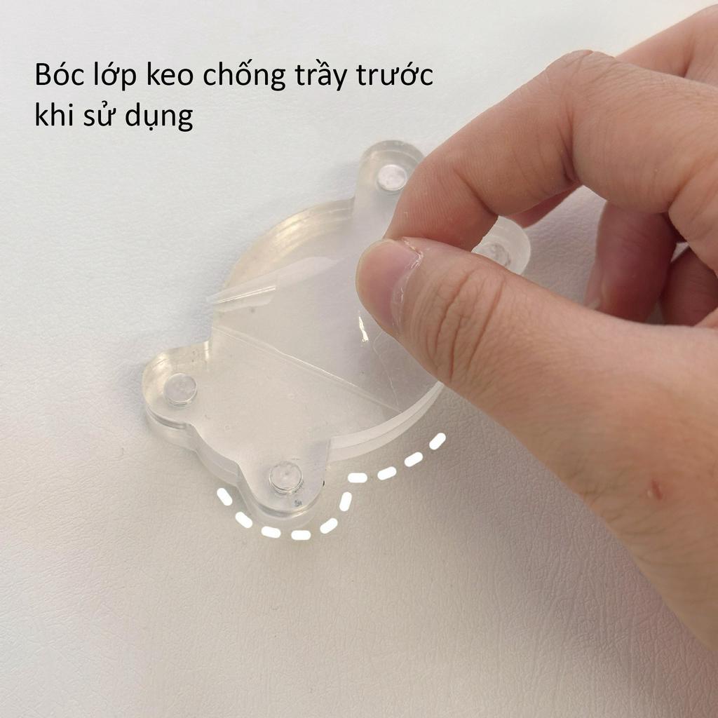 Khung Ảnh Nam Châm Bằng Nhựa Acrylic Trong Suốt Trang Trí Photocard