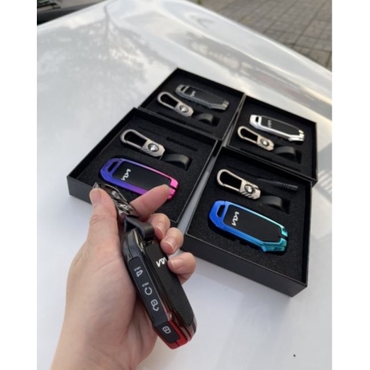 Ốp khóa kim loại lót cao su KIA SORENTO 2023 SPORTAGE, K3, K5 CERATO 2023, 2022, 2021, 2020