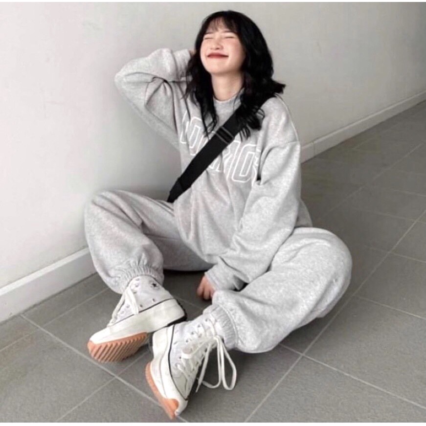 Áo sweater nỉ bông unisex Cosmos Binnz1 Shop form rộng nỉ nam nữ phong cách thời trang thu đông cực hot oversize AN06 | WebRaoVat - webraovat.net.vn