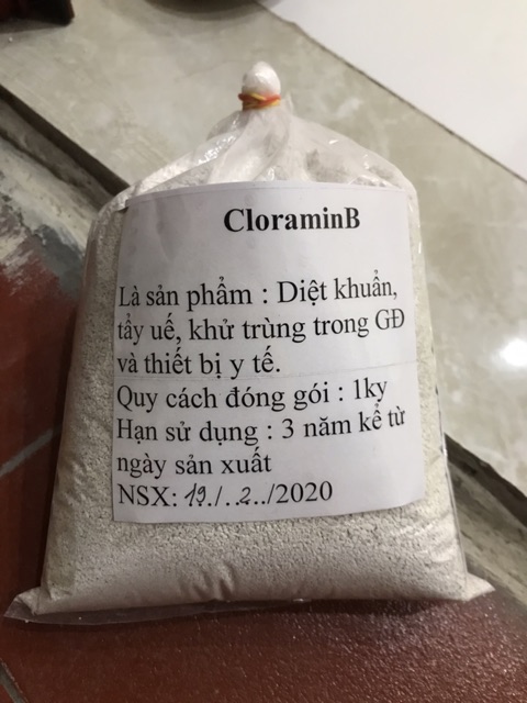 [ PHÒNG DỊCH ] BỘT SÁT TRÙNG , DIỆT KHUẨN CLORAMIN B Túi 200g