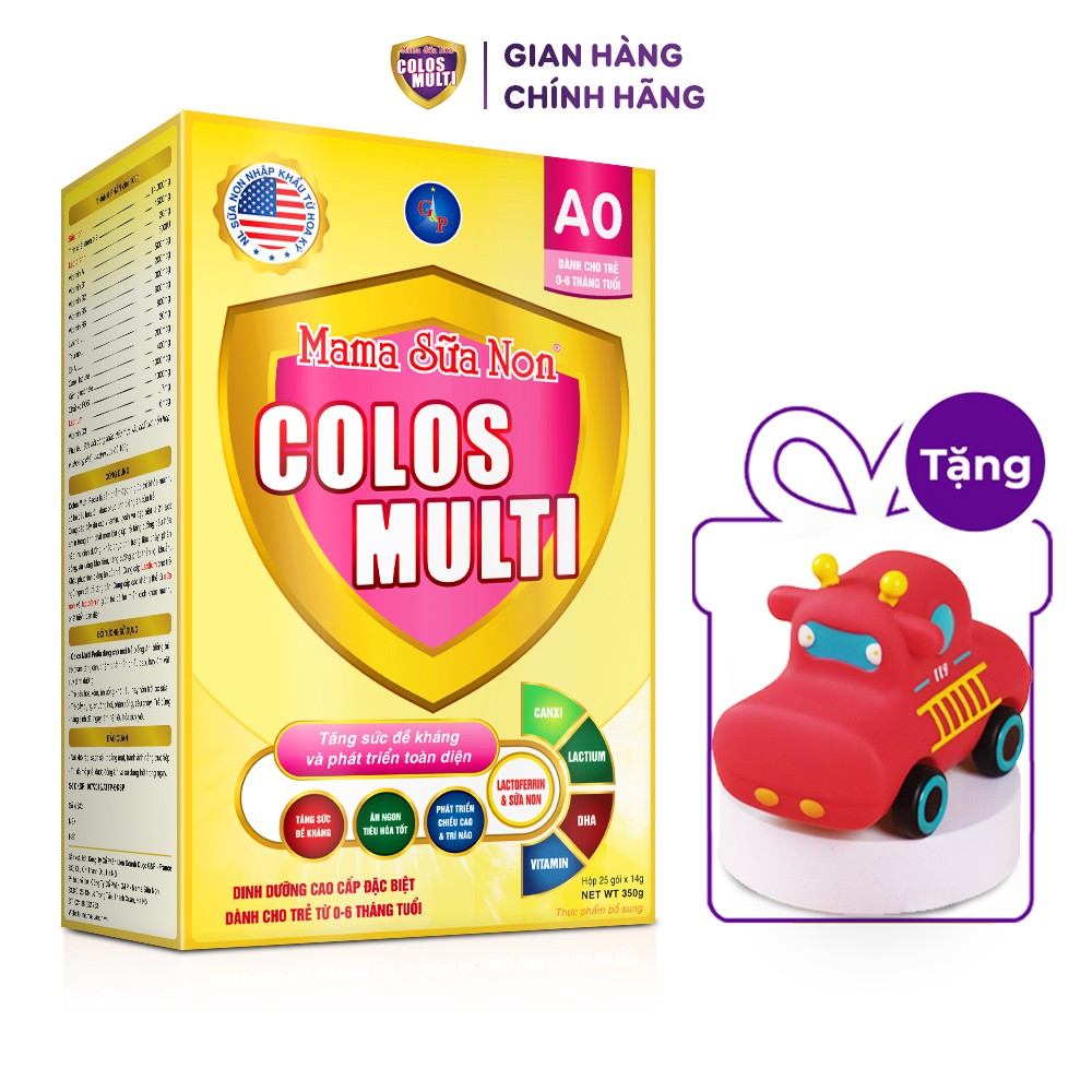 Sữa bột cho bé Colosmulti các loại 350g -  450g [Quà tặng đồ chơi ô tô dây cót]