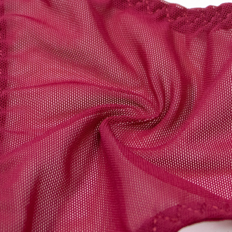 Bộ đồ lót ren VARSBABY V826 trong suốt 3/4 cup quyến rũ thoải mái cho nữ