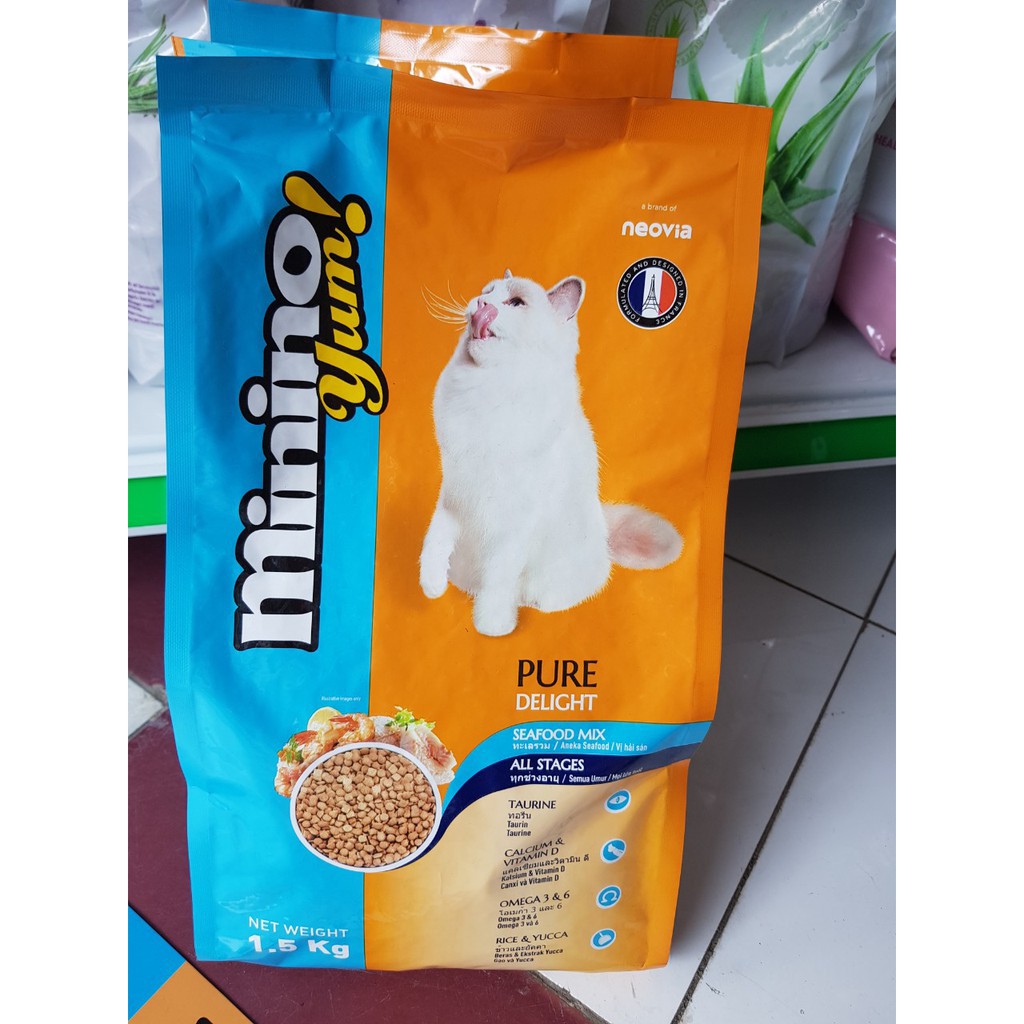 Thức ăn cho mèo Minino - 1,5 kg